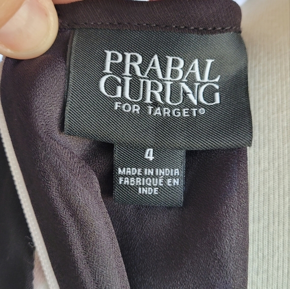 Prabal Gurung X Target black kaleidoscope inkblot dress Sz 4 - Picture 5 of 7